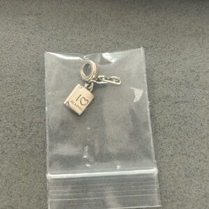Pandora I love reading and glasses charm